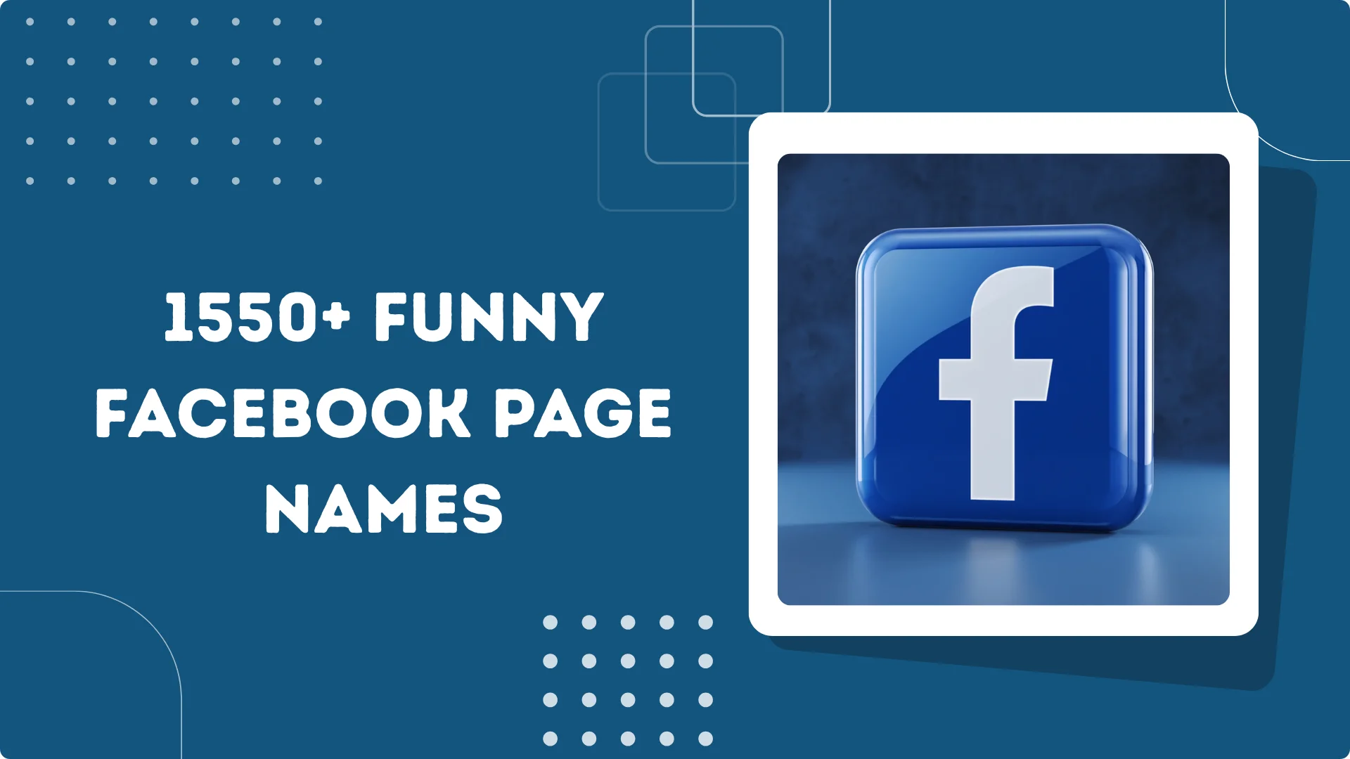 Funny Facebook Page Names