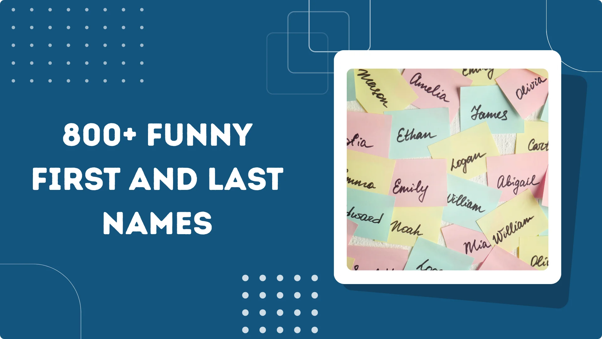 Funny First and Last Names