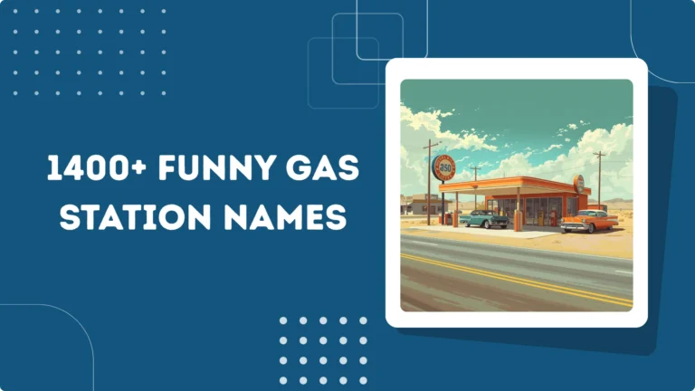 Funny Gas Station Names