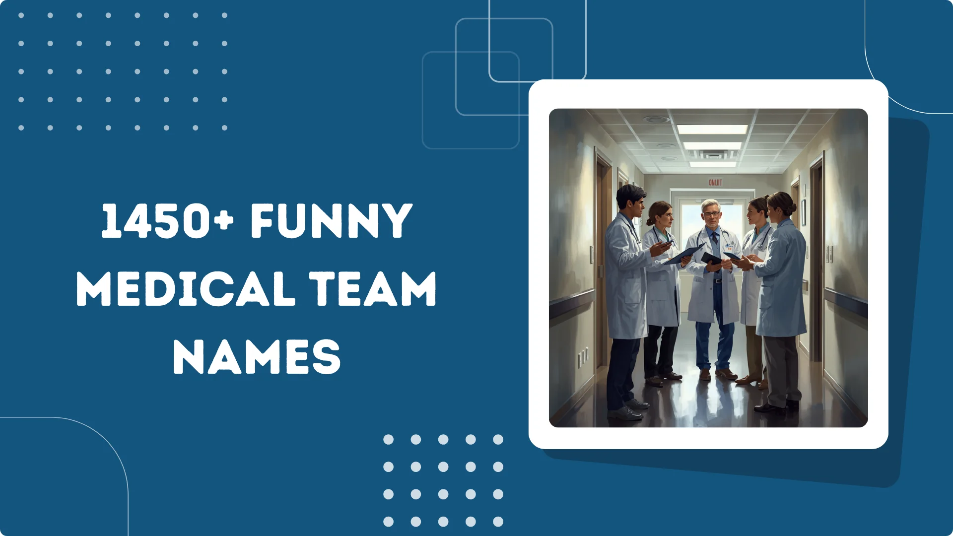 Funny Medical Team Names