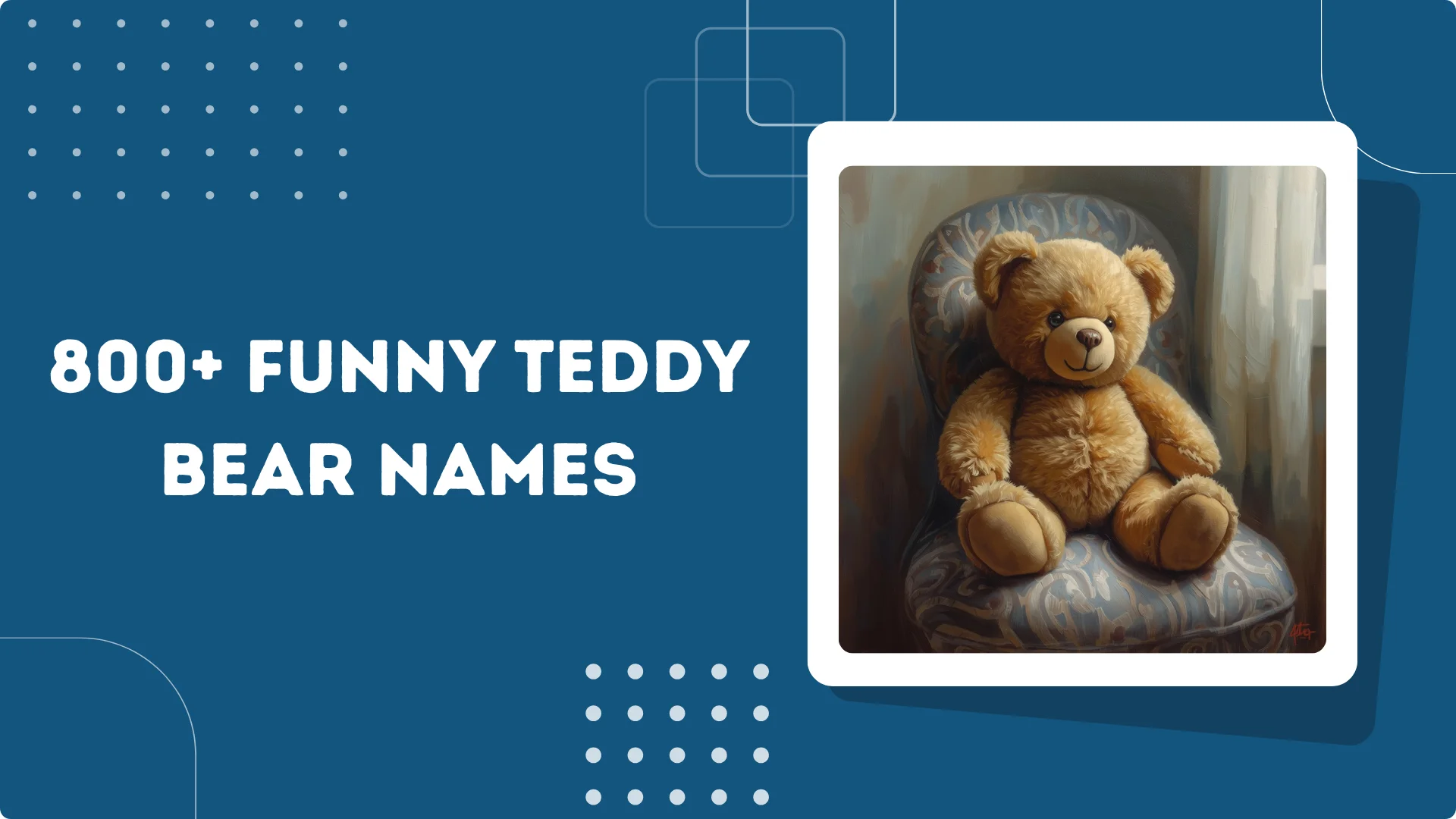 Funny Teddy Bear Names