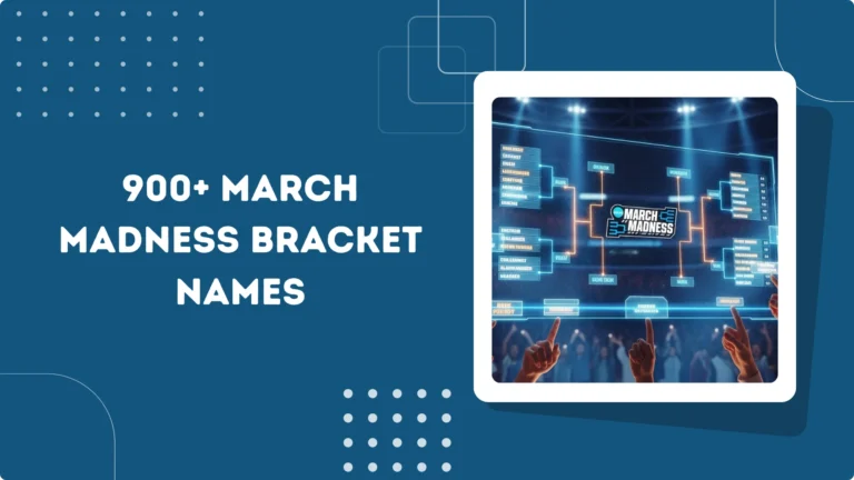 March Madness Bracket Names