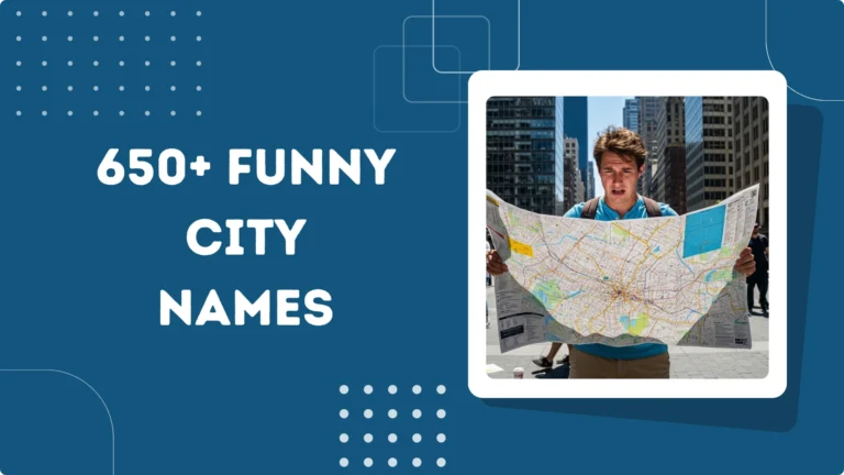 Funny City Names