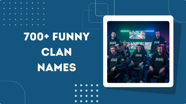 Funny Clan Names
