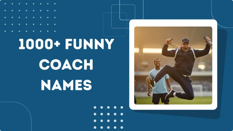 Funny Coach Names