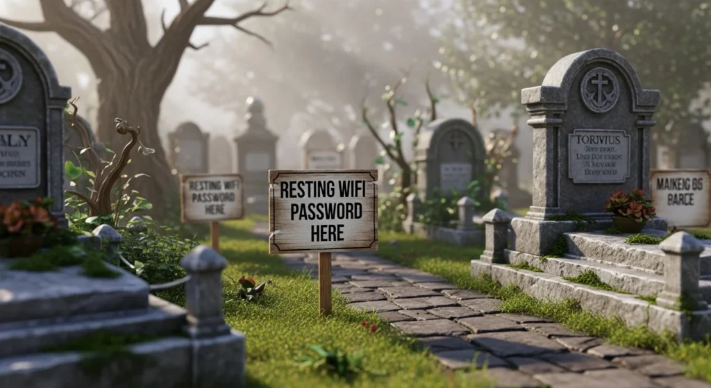 Funny Headstone Names for Adults