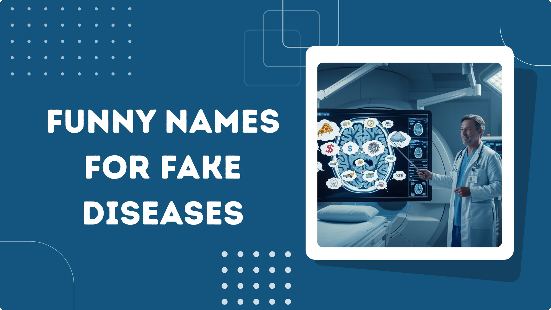 Funny Names for Fake Diseases