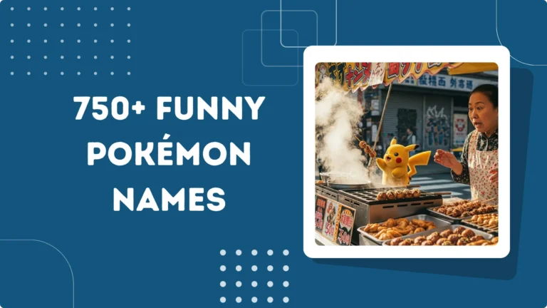 Funny Pokémon Names