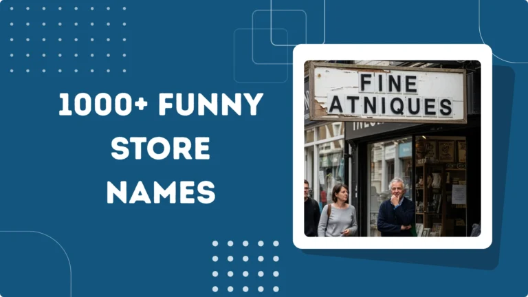Funny Store Names