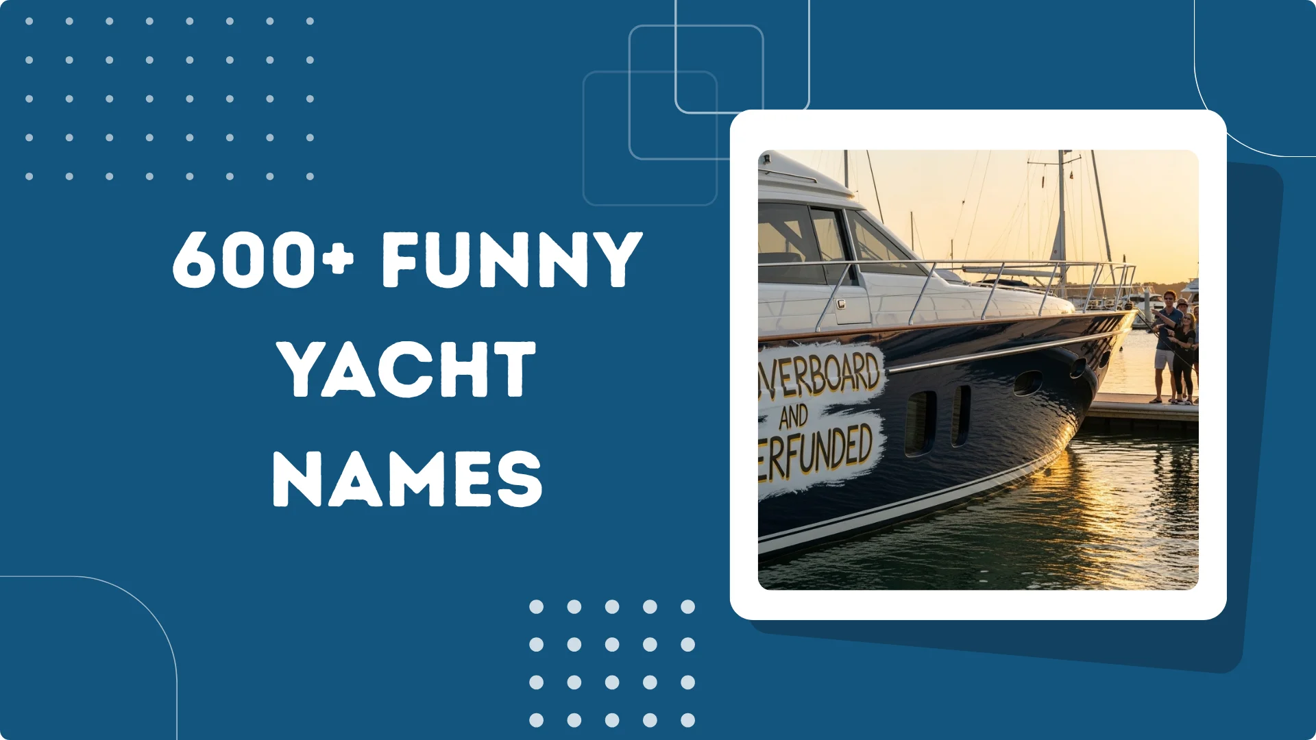 Funny Yacht Names