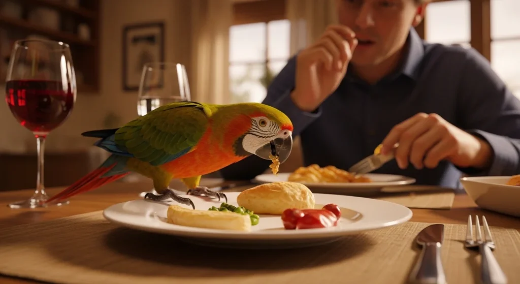 Green Funny Parrot Names