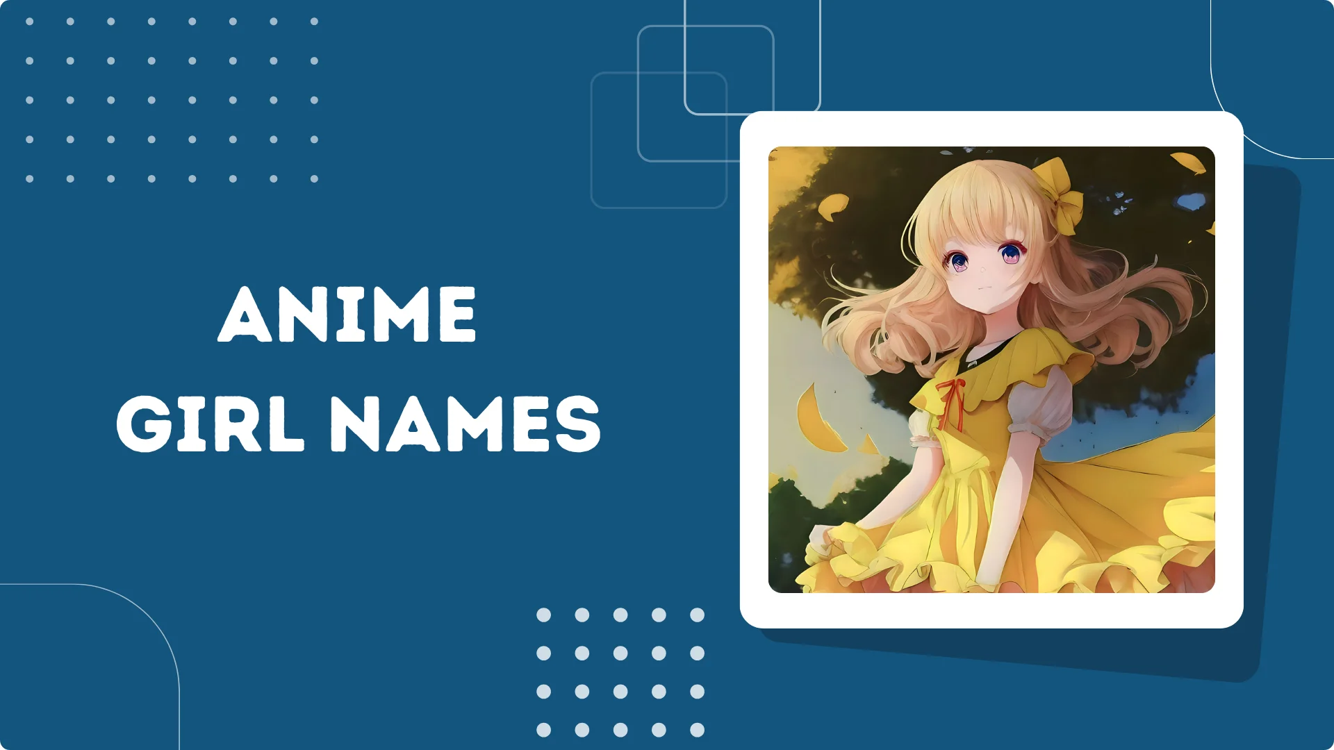 Anime Girl Names