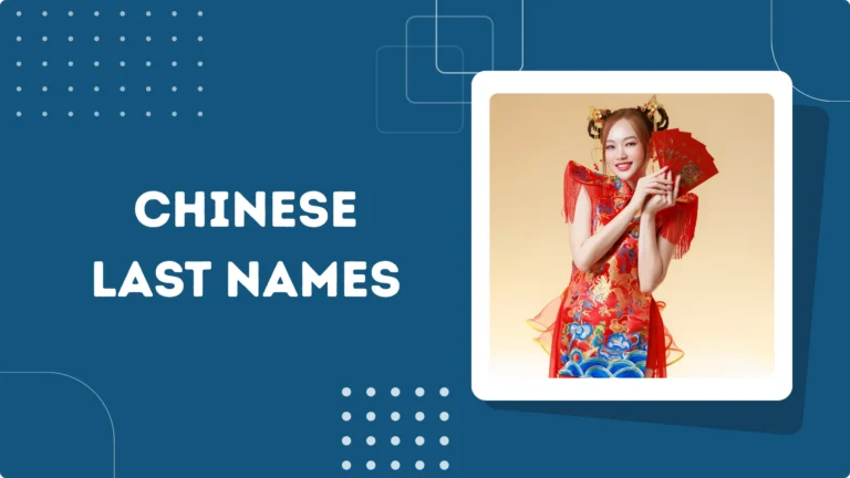 Chinese Last Names
