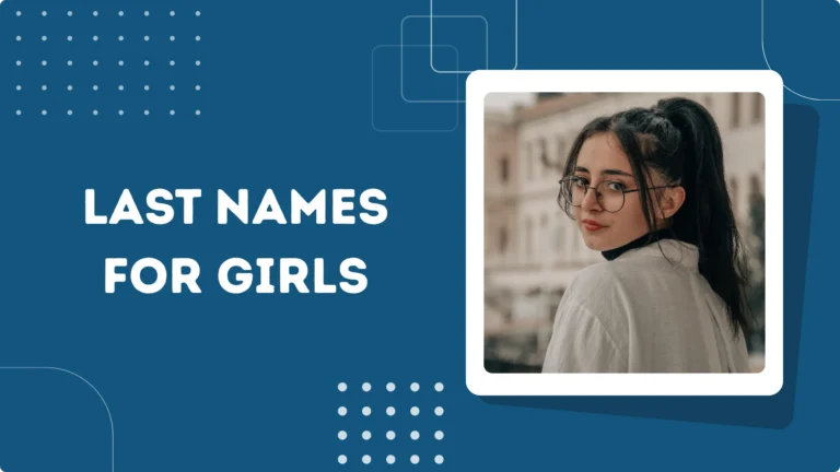 Last Names For Girls